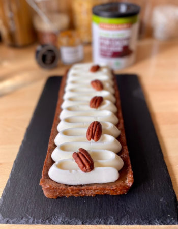 Tarte Noisettes Cacao au Caramel Croustillant