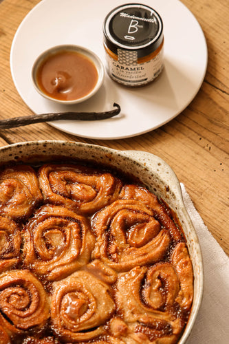 recette rolls avec caramel vanille réconfortant