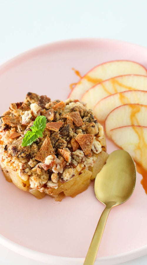 Crumble aux chips de crêpes Mademoiselle Breizh