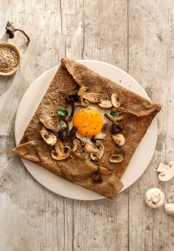 Galette champignons