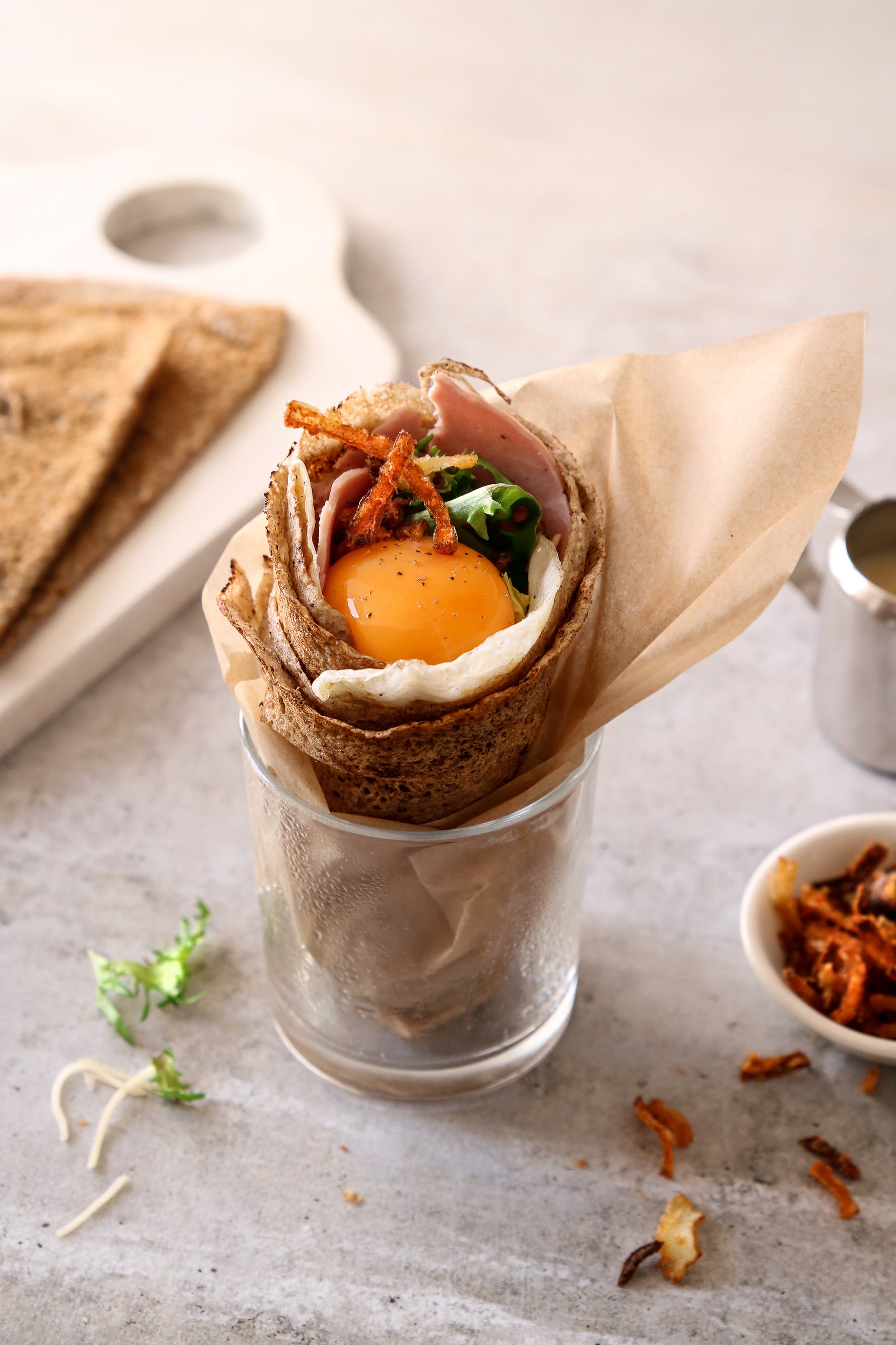 Galette façon « complète améliorée »