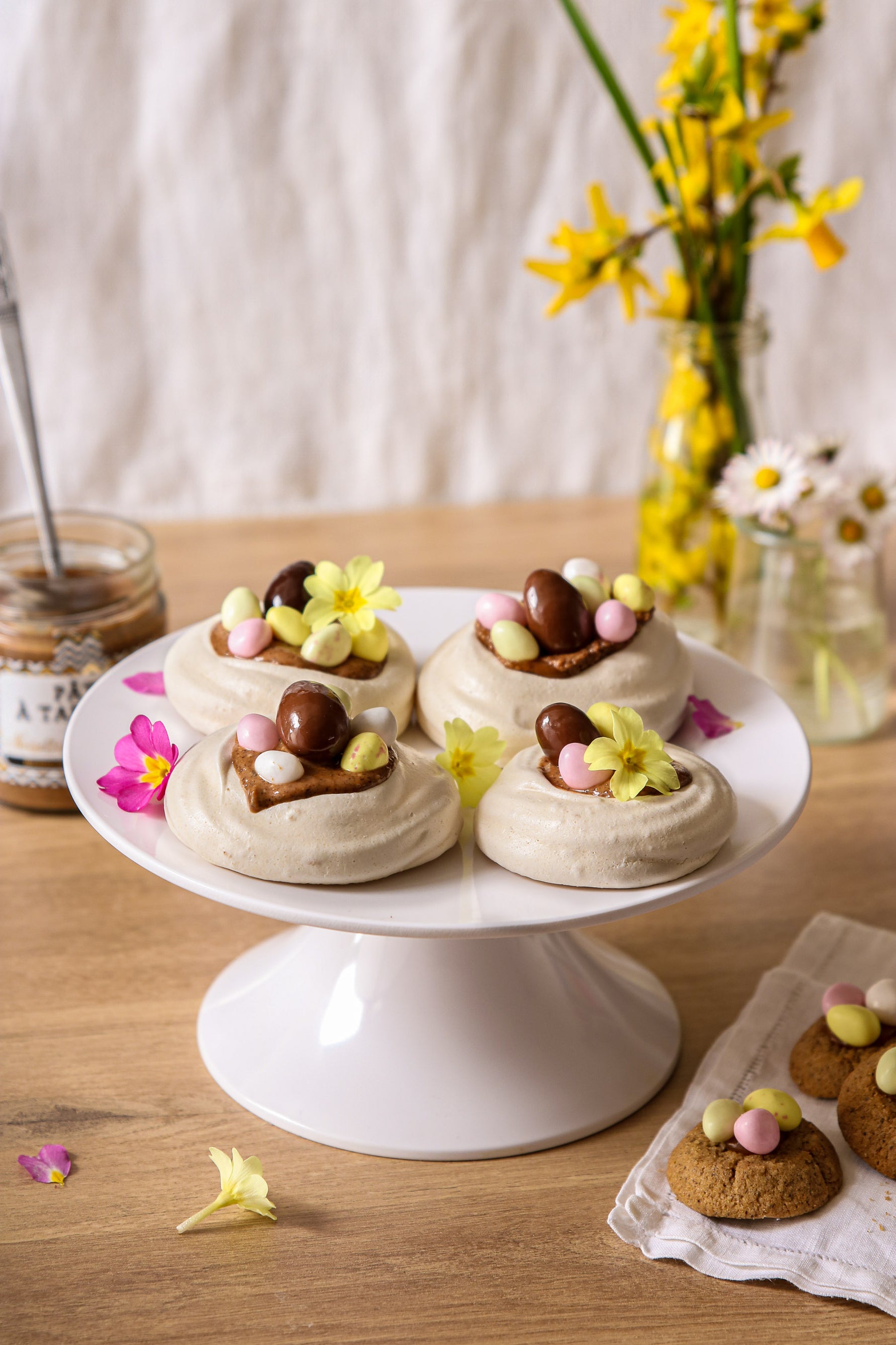 Nids de Pâques garnis de Pâte à tartiner Mademoiselle Breizh