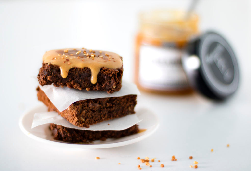 Brownies au caramel Mademoiselle Breizh