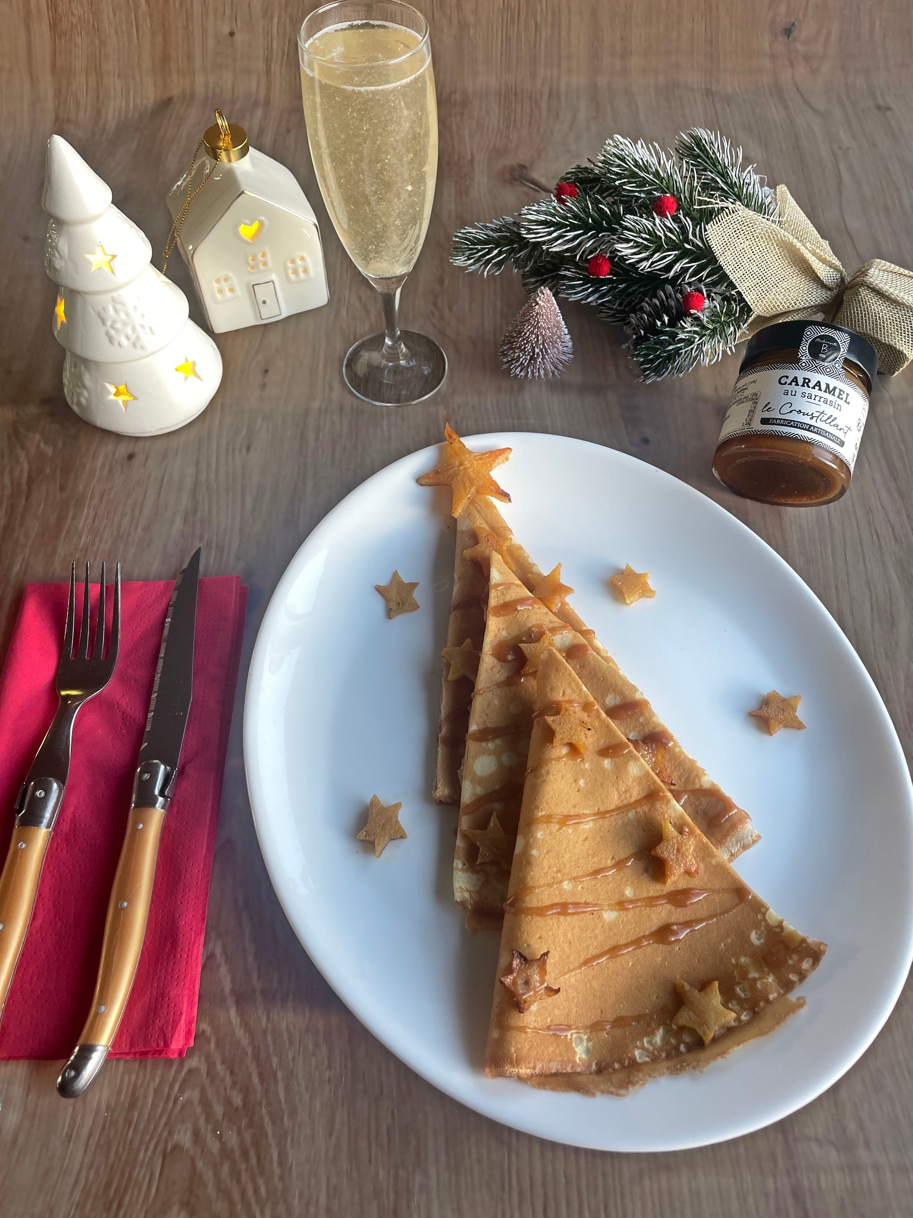 Crêpe de Noël