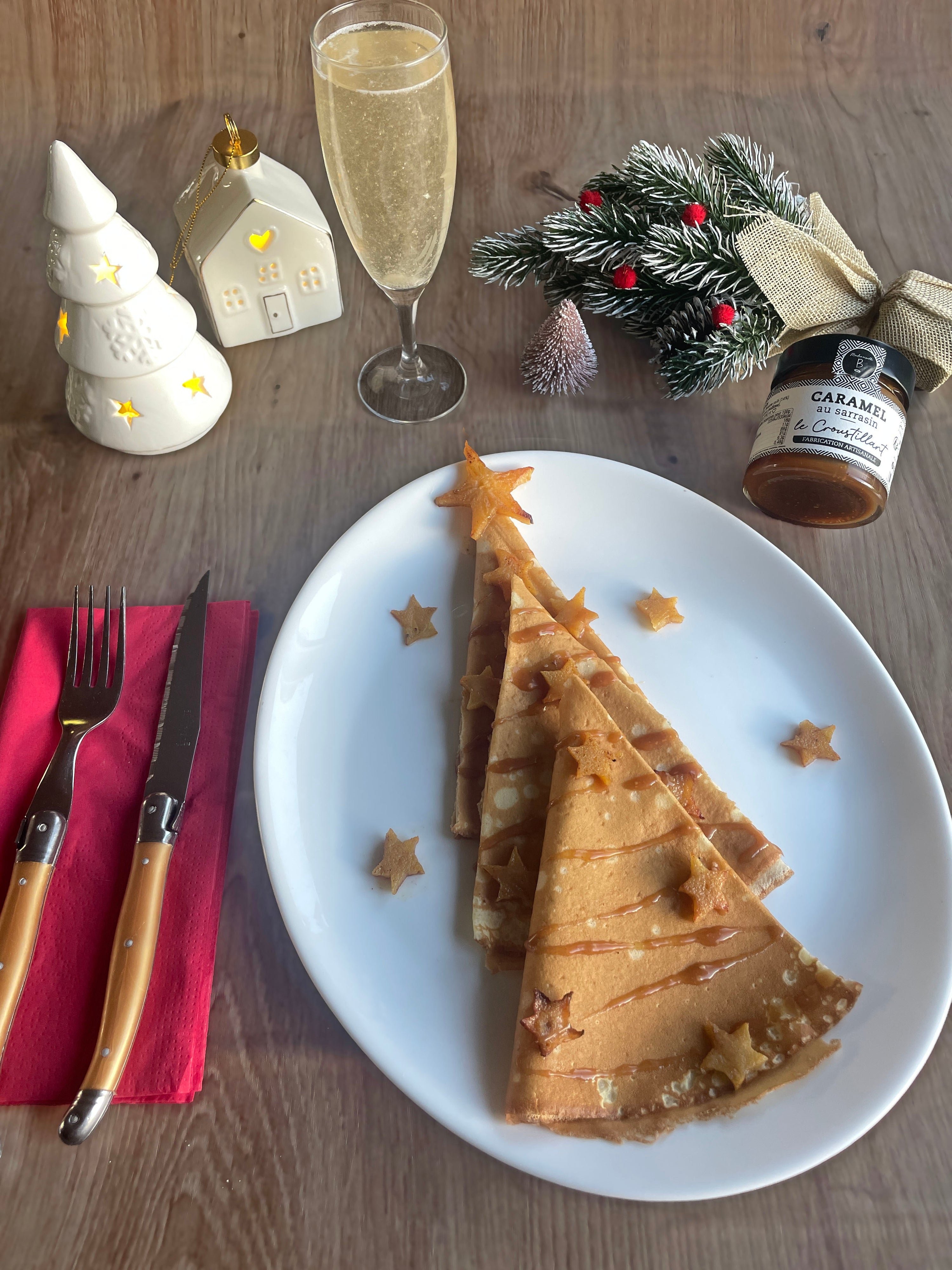 Crêpe de Noël