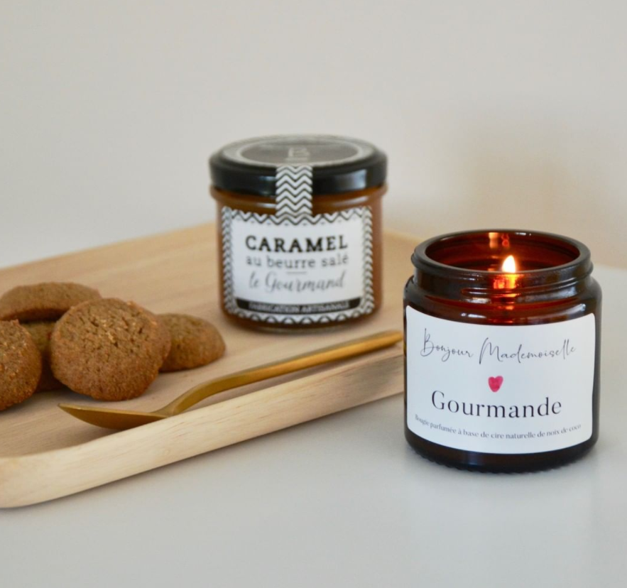 Bonjour Mademoiselle, des bougies tendances et locales