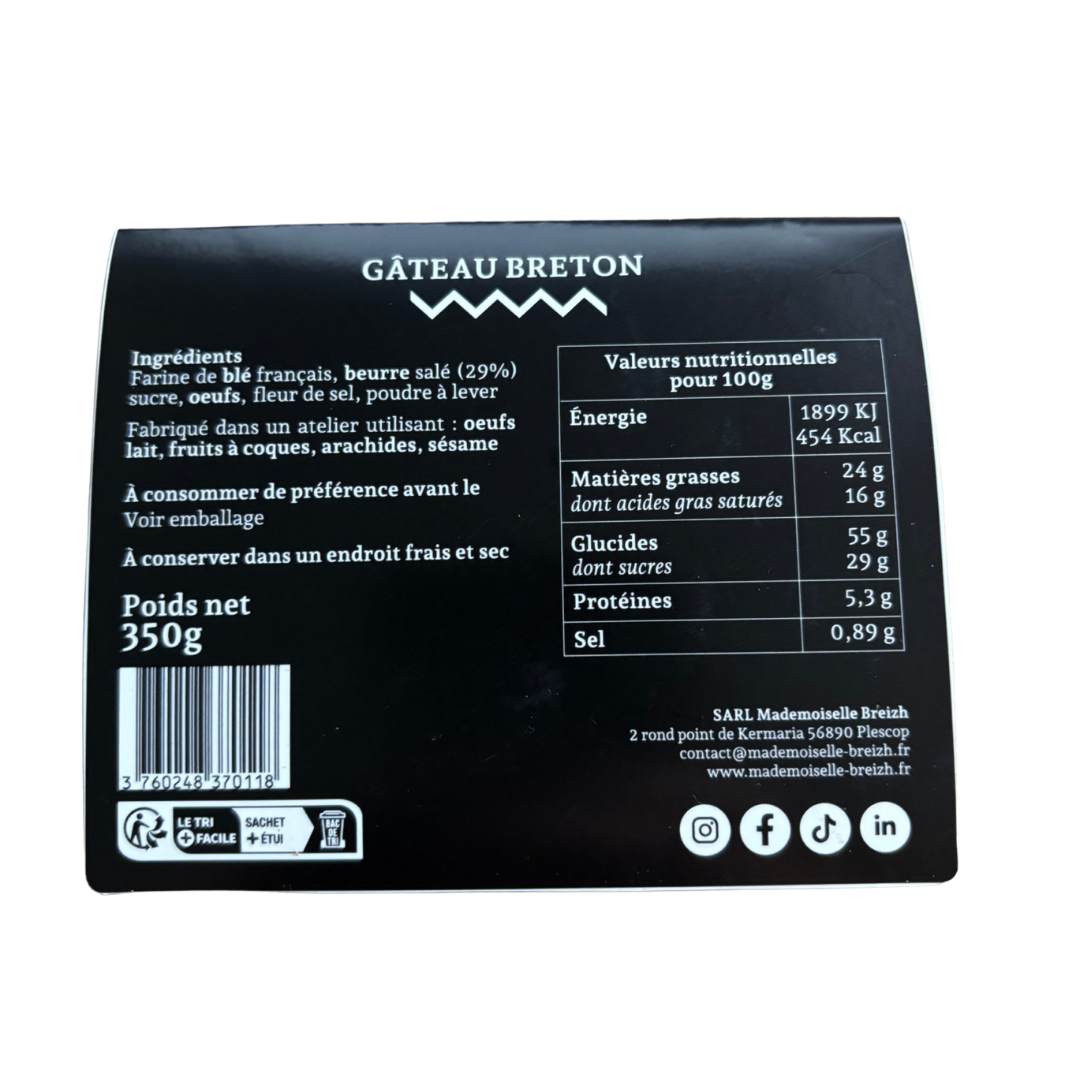 Gâteau breton pur beurre