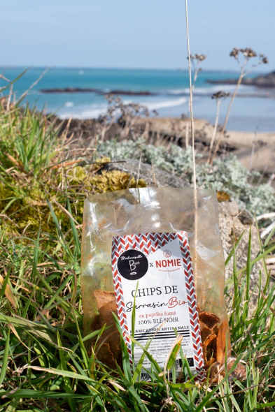 Chips de sarrasin au paprika fumé