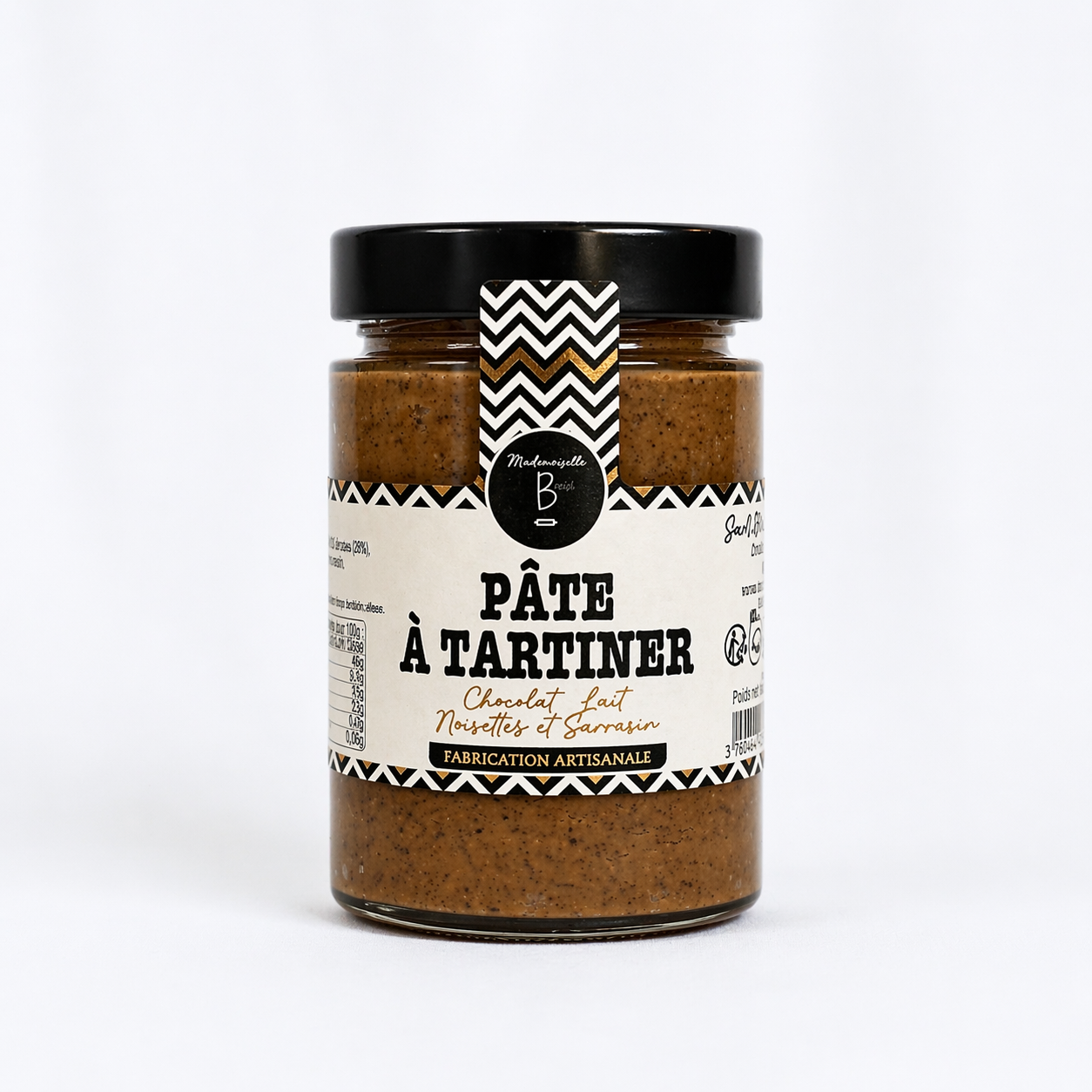 Pâte à tartiner noisettes et sarrasin