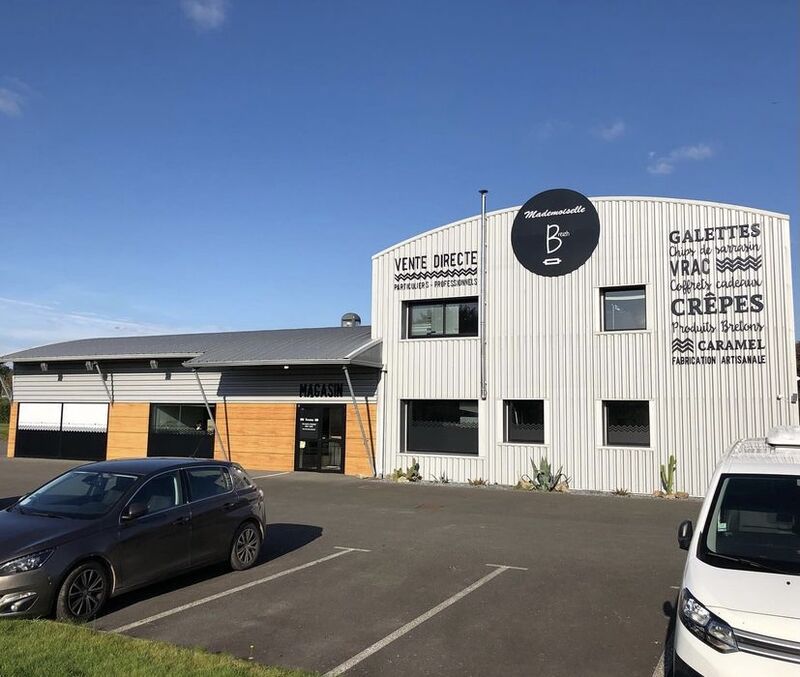 Façade de la boutique Mademoiselle Breizh
