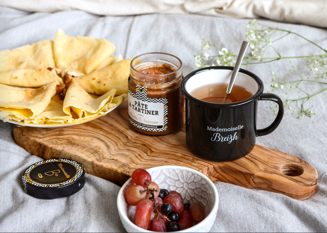 Pâte à tartiner noisettes et sarrasin
