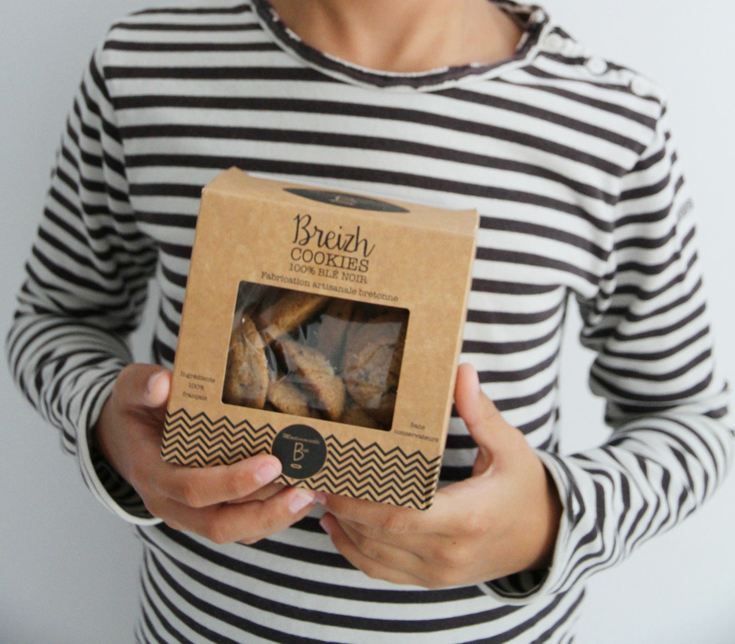 cookie maison/ fabrication artisanale/ Cadeau breton/ Vannes/ Bretagne/ Sarrasin/ Blé noir/ chocolat