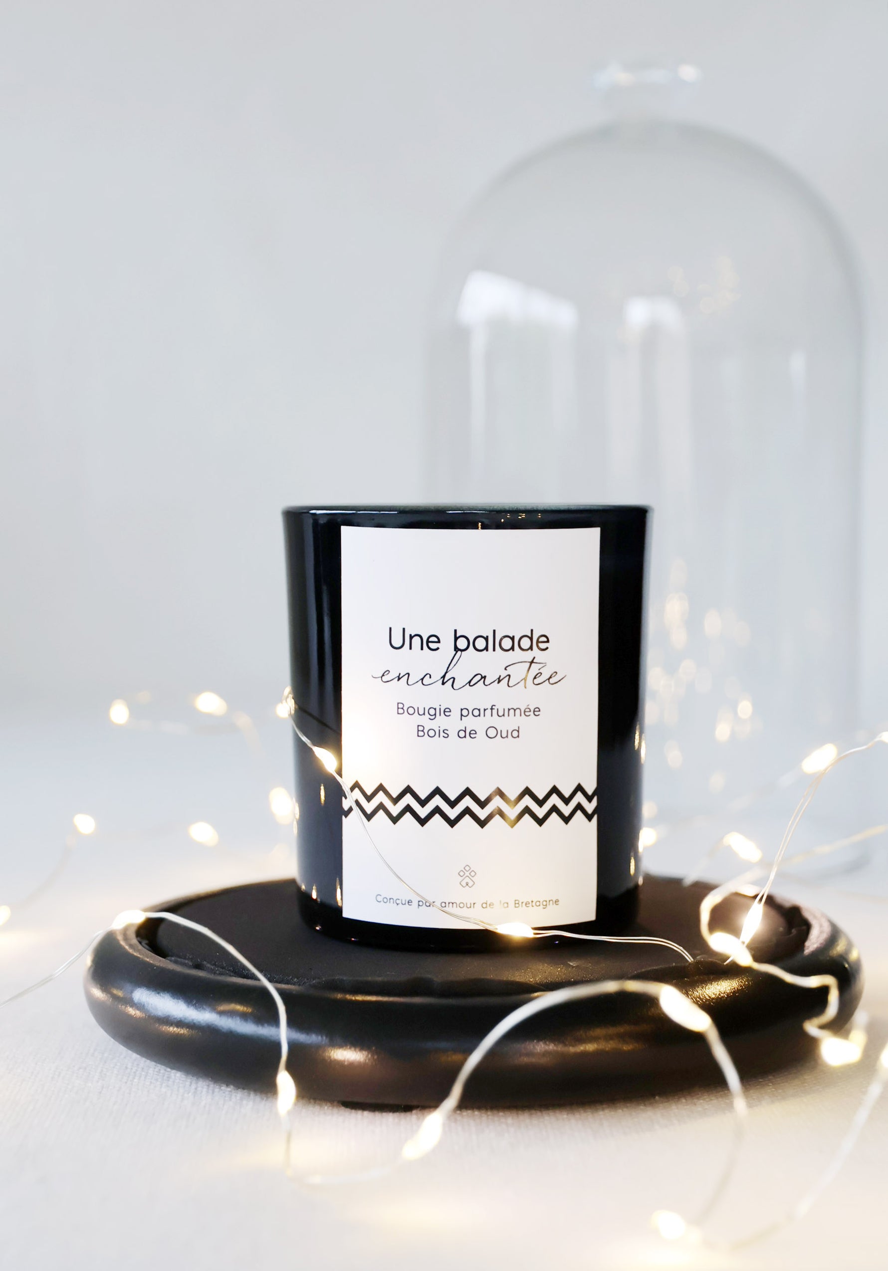 Bougie/ Cadeaux de saint valentin breton/ Vannes/ Fabrication à la main/ Coffret de Saint valentin/ Bois de Oud/ Saint valentin/ cadeau original saint valentin